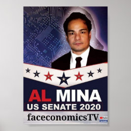 Al Myna US Senate Merchandise Poster