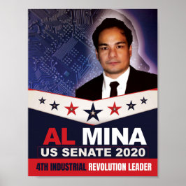 Al Myna US Senate Merchandise Poster