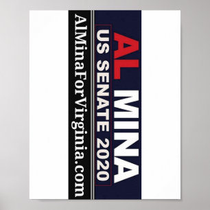 Al Myna US Senate Merchandise Poster