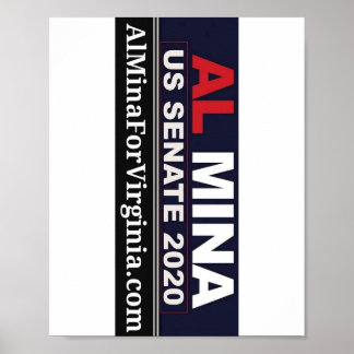 Al Myna US Senate Merchandise Poster