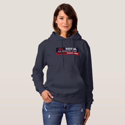 Al Myna US Senate Women Long sleeves Hoodie (Vorne ganz)
