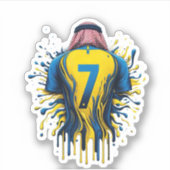 AL NASSR FOOTBALL AUFKLEBER (Vorderseite)