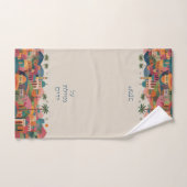 Al Netilat Yadayim Colorful Jerusalem Handwaschen Handtuch (Handtuch)
