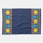 Al Netilat Yadayim Folk Star von David Handwäsche Geschirrtuch (Horizontal)