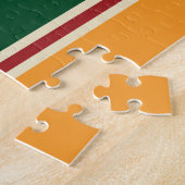 Al-Qatt Al-Asiri inspirierte geometrische Muster. Puzzle (Seite)