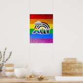 AL RAINBOW -.png Poster (Küche)