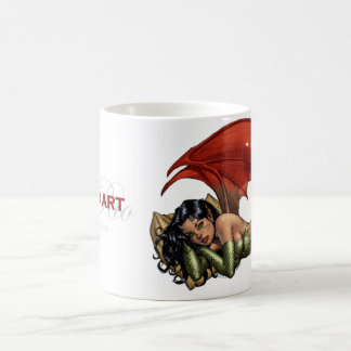 Al-Rio-Kunst-Teufel-Mädchen (ein Nickerchen Kaffeetasse