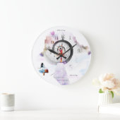 Al Ritmo del Tiempo Große Wanduhr (Zuhause)