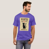al Schrodingers Cat Wanted Dead And Alive gift T-Shirt (Vorne ganz)
