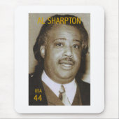 Al Sharpton Briefmarke Mousepad (Vorne)