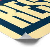 Al Sharpton "Resist we much" Obama Parody Poster (Ecke)