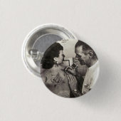 Al Shieferly tätowiert Rose Button (Vorne & Hinten)