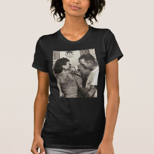 Al Shieferly tätowiert Rose T-Shirt