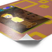 Al Spaceship Fotodruck (Ecke)