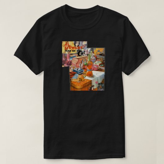 Al Stewart Year of the Cat Classic T - Shirt (Design vorne)