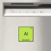 Al - Symbol für alkoholische Chemie Magnet (In Situ (Geschirrspüler))