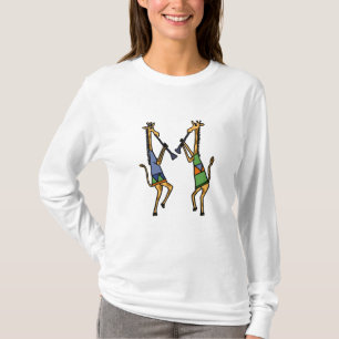 AL Tanzen-Giraffen-Shirt T-Shirt