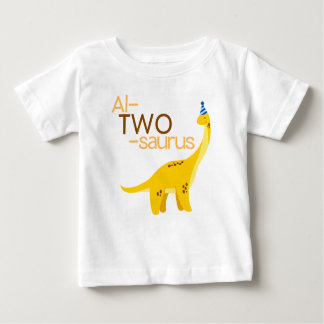Al-TWO-Saurus Zweites Geburtstag Dinosaurier-Shirt Baby T-shirt