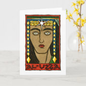 Al-Uzza-Grußkarte Karte (Gelbe Blume)