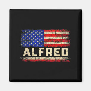 Al Vorname Shirt Al Name Amerikanische Flagge Magnet