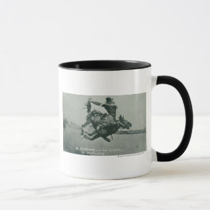Al Wilkenson reitet auf Torpedo. Tasse