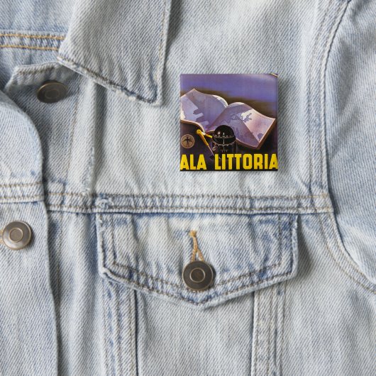 Ala Littoria Button (Beispiel)