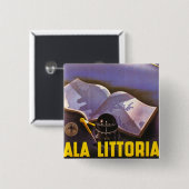 Ala Littoria Button (Vorne & Hinten)