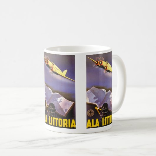 Ala Littoria Kaffeetasse (VorderseiteRechts)