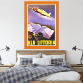Ala Littoria Leinwanddruck (Insitu (Schlafzimmer))