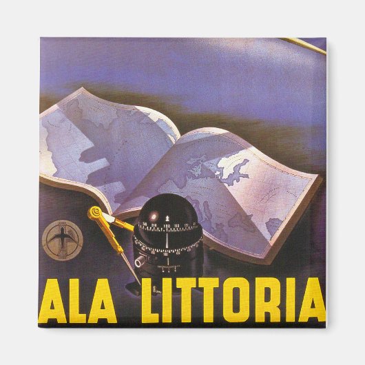 Ala Littoria Magnet (Vorne)
