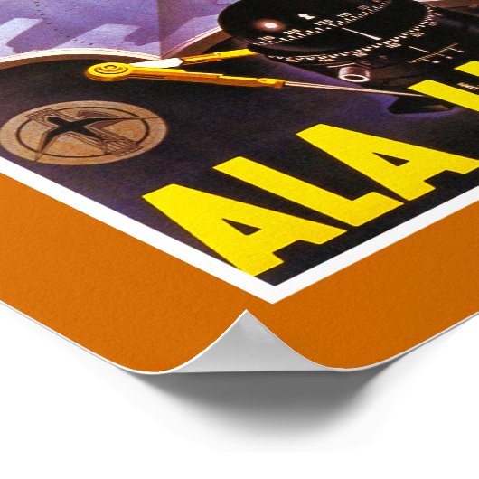 Ala Littoria Poster (Ecke)