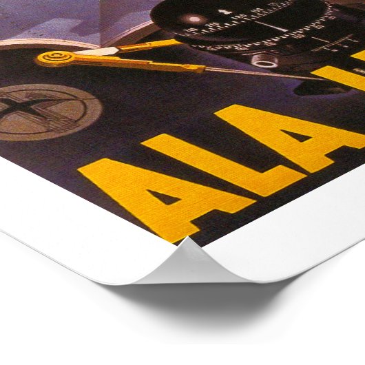 Ala Littoria Poster (Ecke)