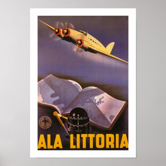 Ala Littoria Poster (Vorne)