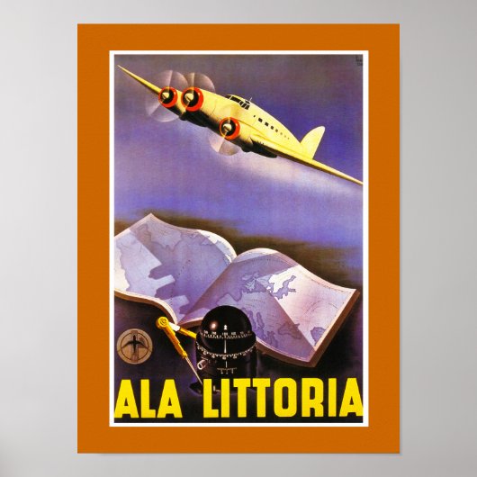 Ala Littoria Poster (Vorne)