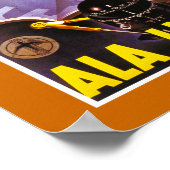 Ala Littoria Poster (Ecke)