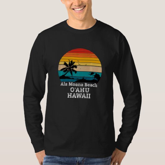 Ala Moana Beach Park Hawaii T-Shirt (Vorderseite)
