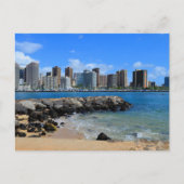 Ala Moana Beach Park Postkarte (Vorderseite)