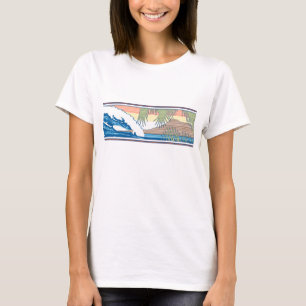 Ala Moana Diamond Head Hawaiian Surf Sign T-Shirt