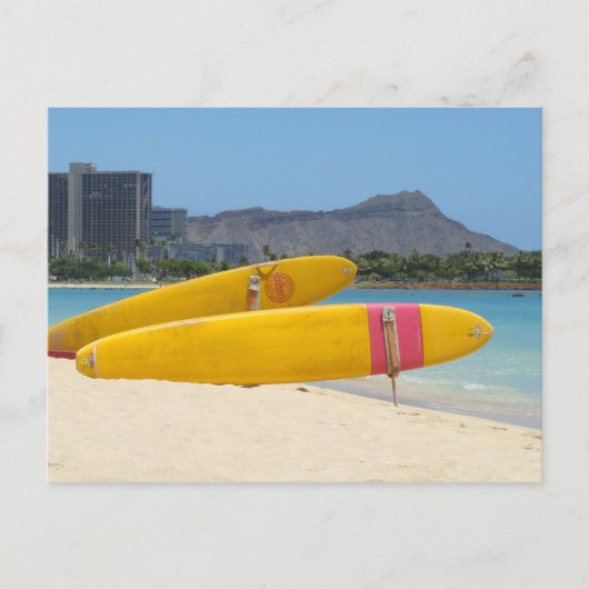 Ala Moana Surfboards Postkarte (Vorderseite)