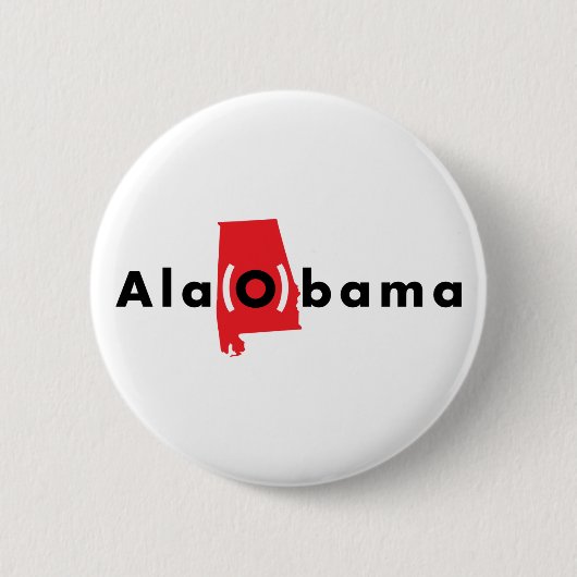 Ala (O) bama Button (Vorderseite)