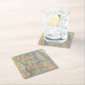 Alabama 2 rechteckiger pappuntersetzer (Vor Ort)