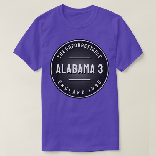 Alabama 3 England 1995 Music D105 TShirt (Design vorne)