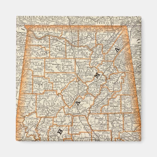 Alabama 4 magnet (Vorne)