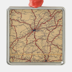 Alabama 4 ornament aus metall