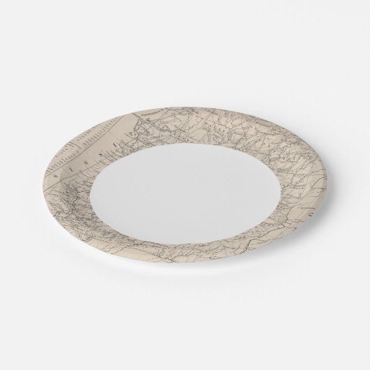 Alabama 6 pappteller (Schrägansicht)