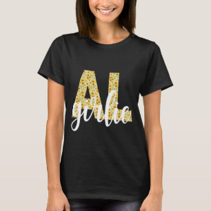 Alabama AL Girl Staatsstolz Einfach Sonnenblumen M T-Shirt