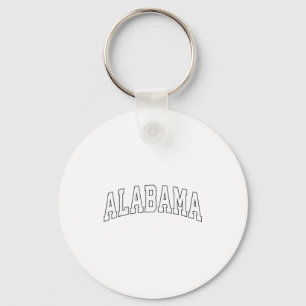 Alabama Al Vintage Sportstyle 80er 90er Geschenke Schlüsselanhänger