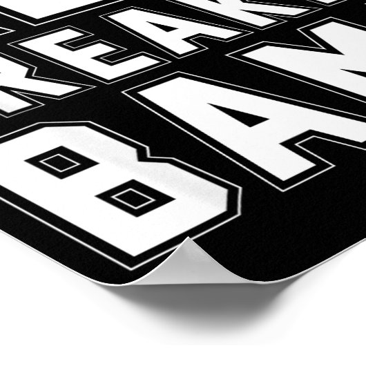 Alabama Ala Freakin' Bama Funny  Poster (Ecke)