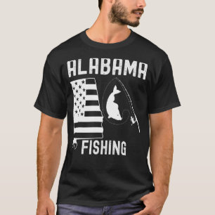 Alabama Angeln für Männer Frauen oder Jugendliche T-Shirt