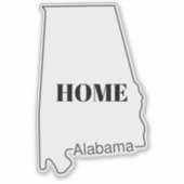 Alabama Aufkleber (Vorderseite)